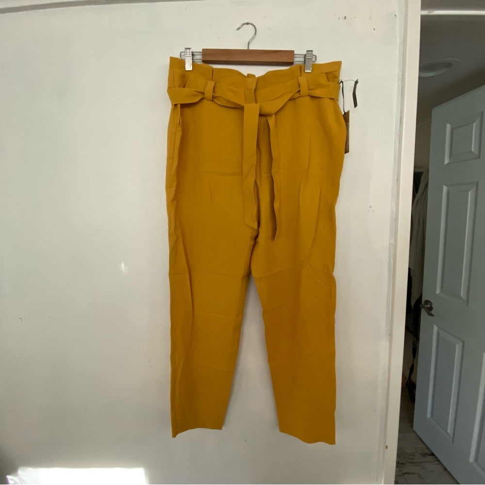 Mustard color dress pants